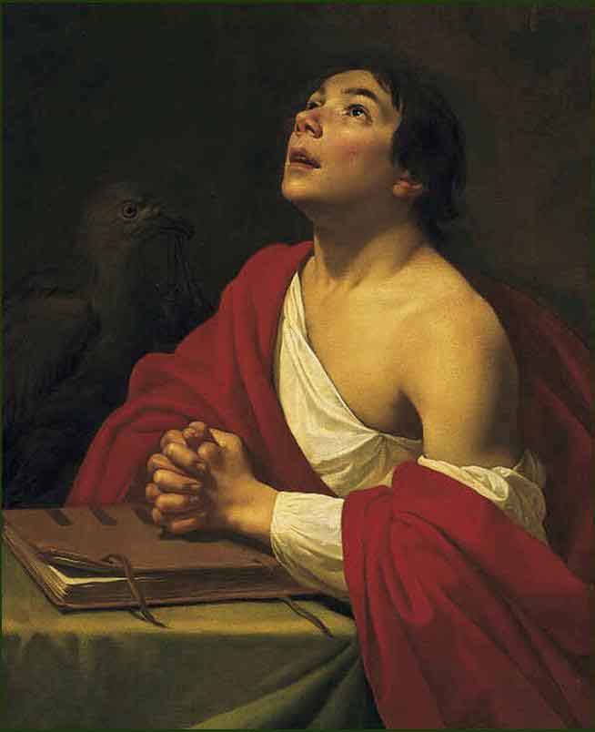 Jan van Bijlert St John the evengelist